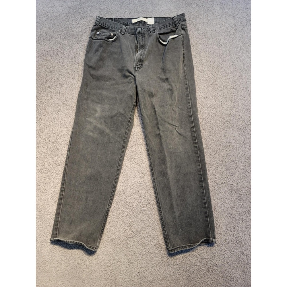 Gap Easy Fit Straight Jeans Men's 38x30 Gray‎ Denim
